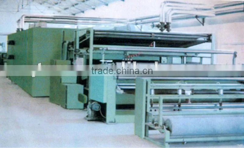 needle punching nonwoven geotextile production line