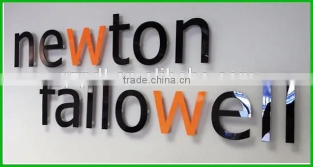 Custom PMS Color Acrylic Letters Sign Indoor