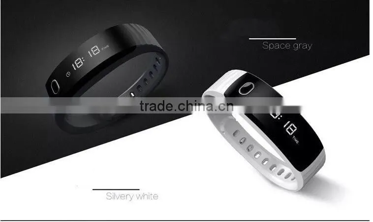 2016 Fashion fitness tracker smart bracelet, pedometer, health sleeping monitoring for Android IOS Phone