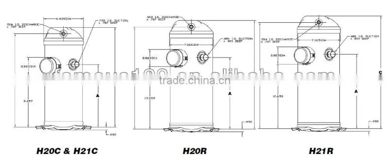 Bristol Reciprocating Compressors H2NG244GPDFR