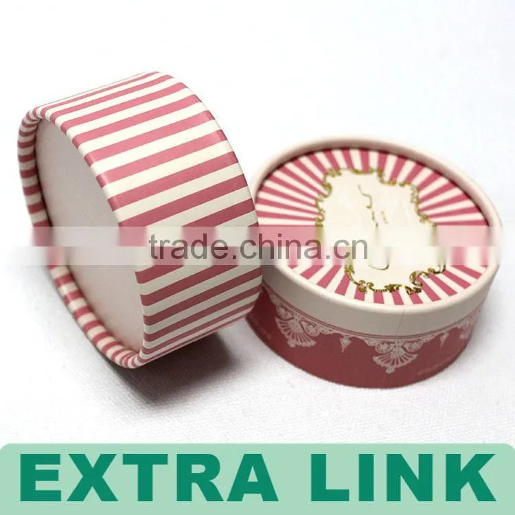 Factory made promotional drum shaped box for powder
