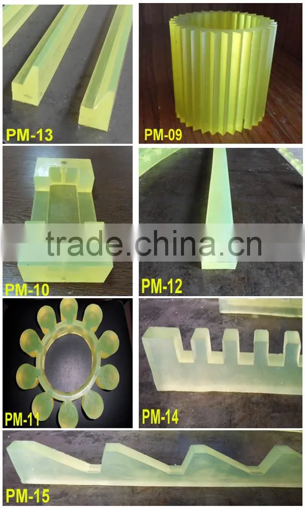 machine cast polyurethane elastomer