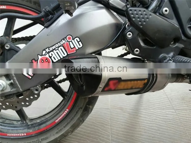 Aluminum universal motorcycle muffler