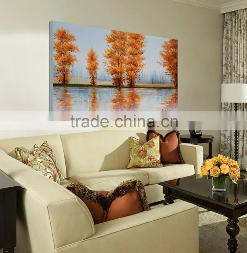 High Quality Modern Framed Colorful Canvas oil Painting