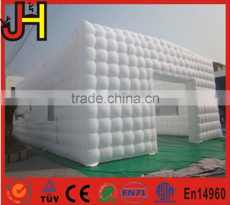 Best PVC tarpaulin inflatable cube party tent/Inflatable cube wedding tent