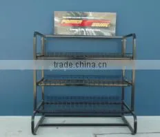 power tool battery display rack