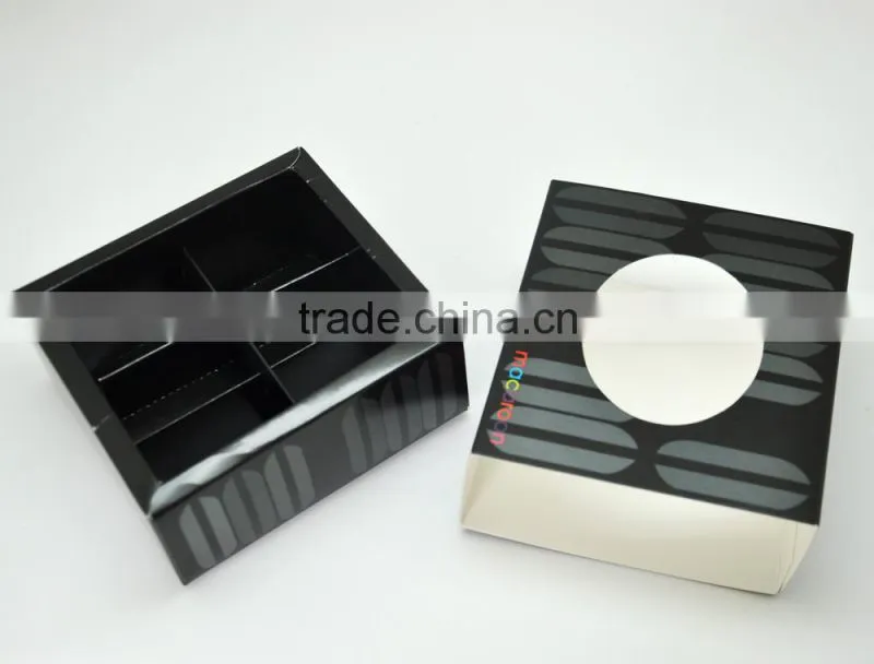 Mini and black handcraft macaron box