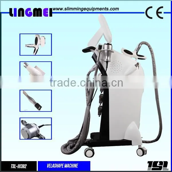 Lingmei Body Slimming--Fast Safe Way to Reduce Fat!!! V10 RF Cavitation Auto Roller Vacuum Dermo Vacuum Massage