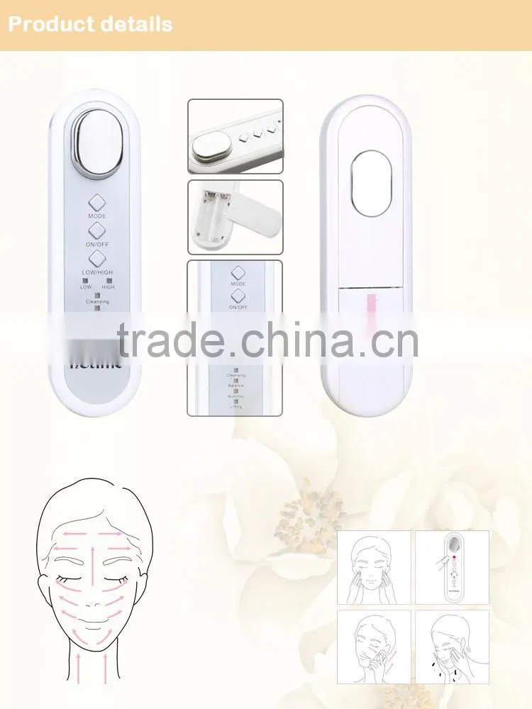 Efficient Galvanic Beauty Health Instrument Ion Facial Massager
