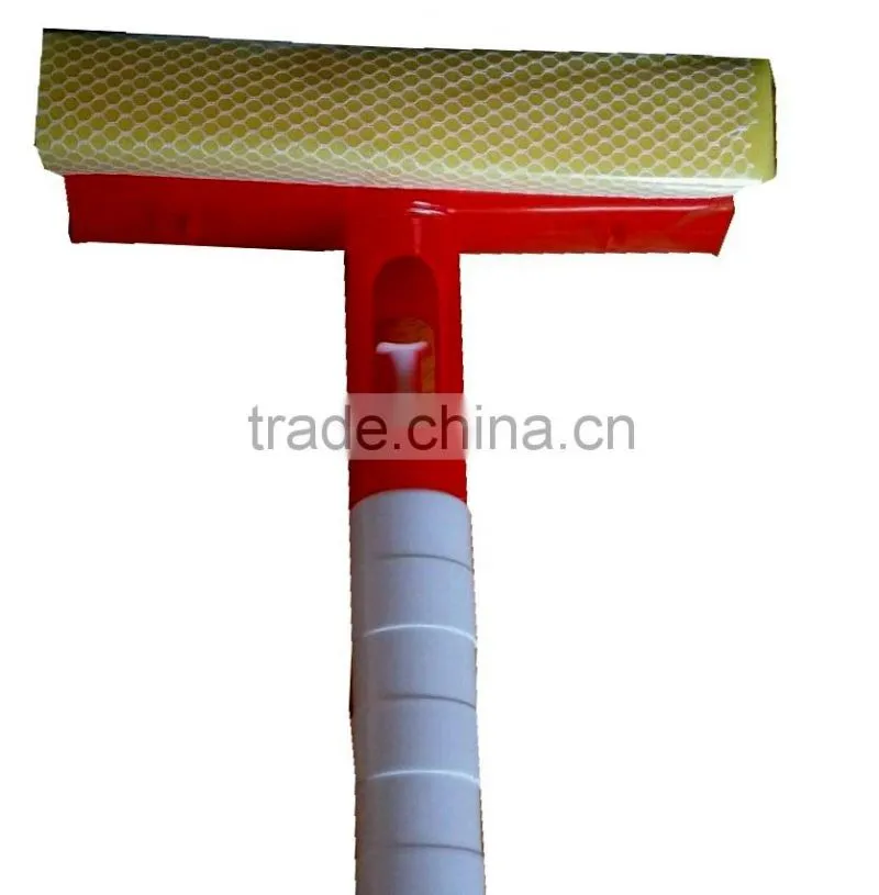 Spray Window Cleaner Squeegee & Sponge Built in Magic Window Cleaner 3 in 1