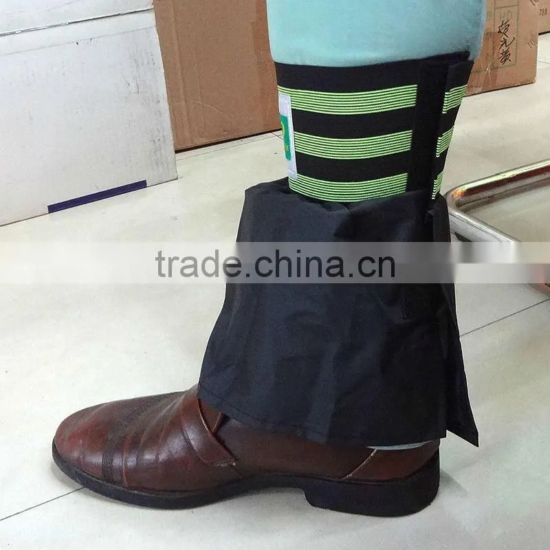 customized blackcolor high quality elastic leg strap