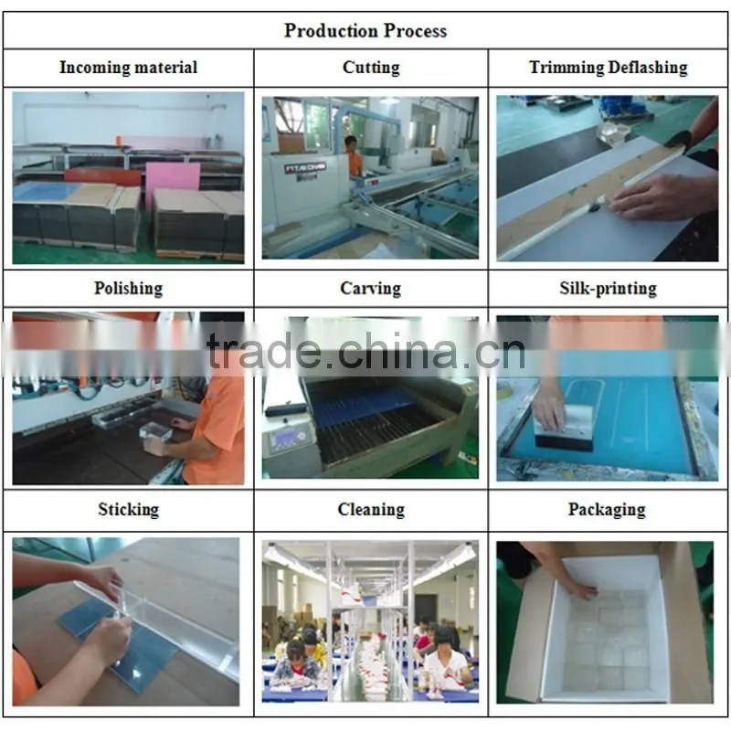 Single acrylic cell phone case mobile phone display