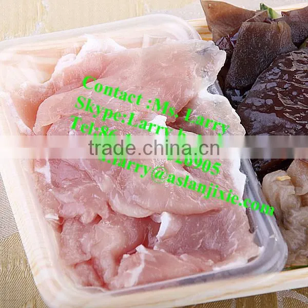 chicken meat cutting machine/meat strip cutting machine