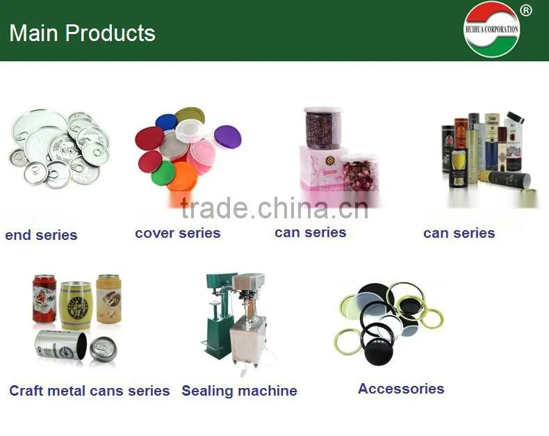 Aluminium Easy Open End for Canned Food Pacakging