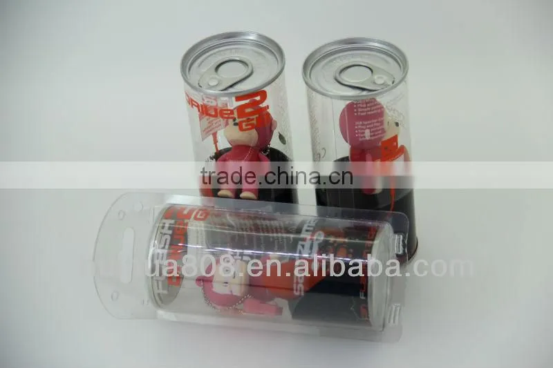 PVC tube packaging for USB