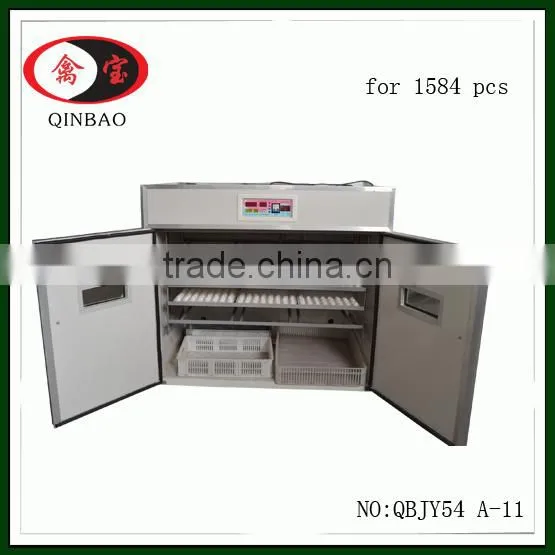 chicken egg incubator hatching machine for quail 2112 pcs