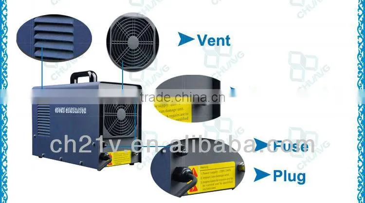 effective ceramic portable ozone water purifier for cleaning vegetables