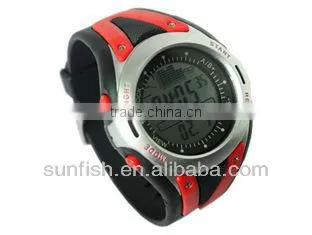 Fishing barometer watch