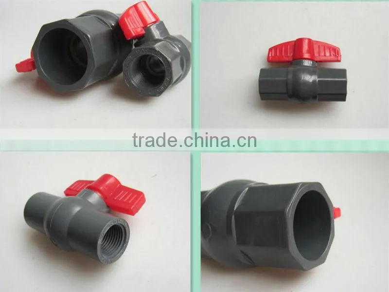 Dn50 pvc valve pvc ball valve