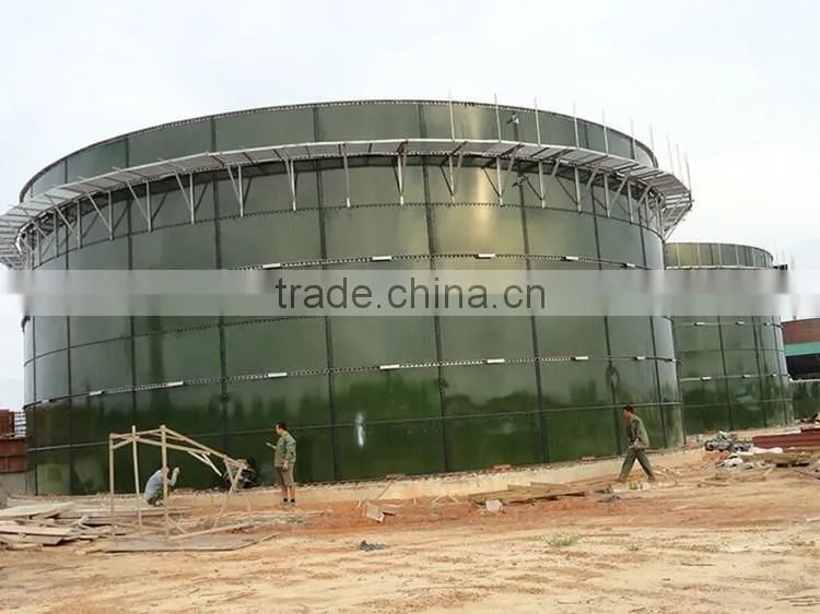 30 years long life span bulk silo for aquaculture storage