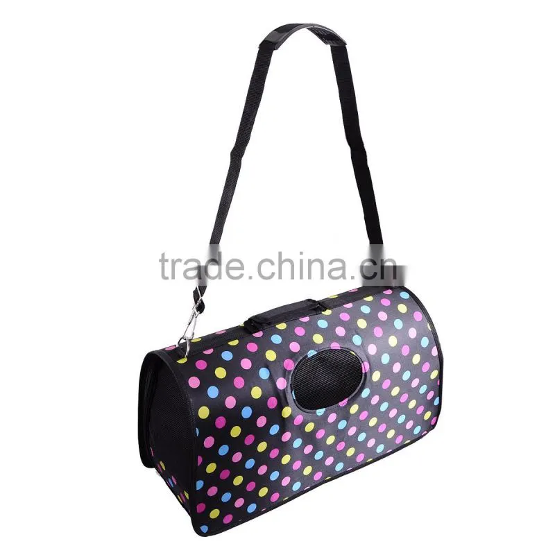 popular new stylish large size pet travel carry bag polka dots for small dogs cats animals