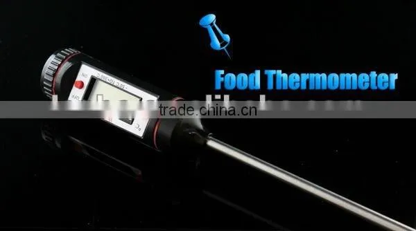 Digital LCD Thermometer Cooking Food BBQ Temperature Sensor Probe Portable New