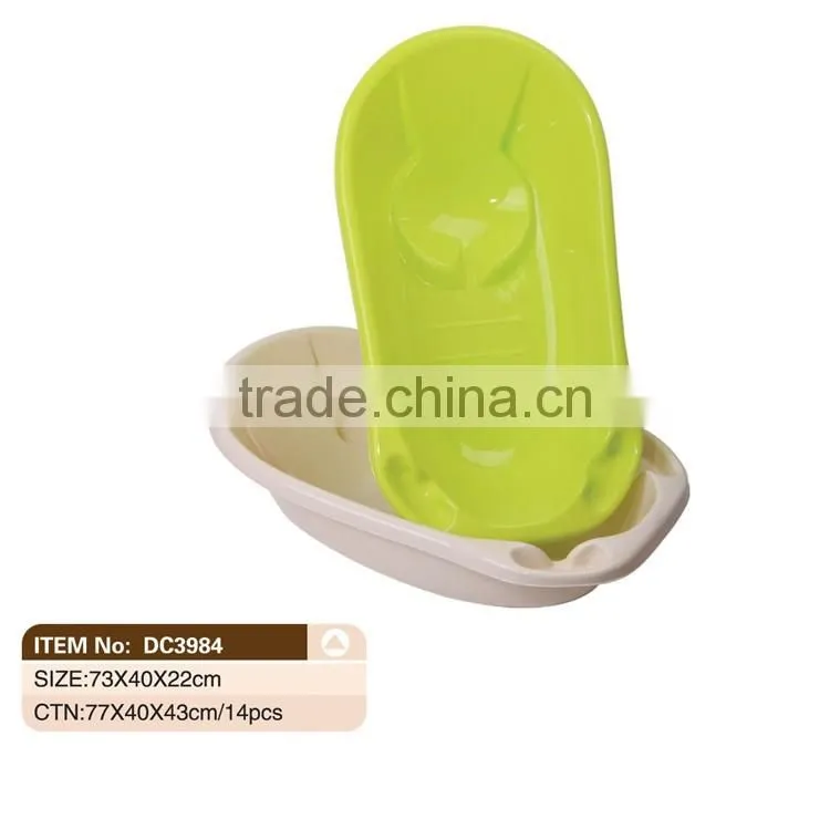 Simple Hot Sell Baby Plastic Small Bathtub