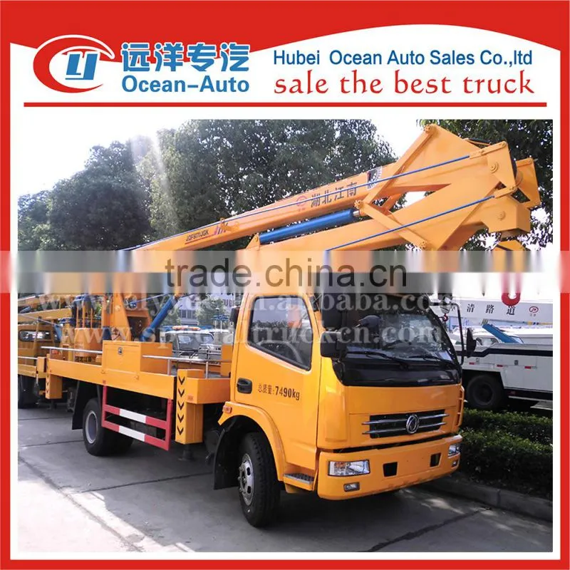 18 m Straight boom working truck for sale