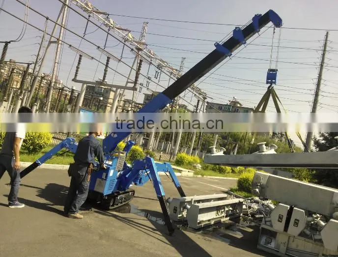 3tons mini crawler crane with CE