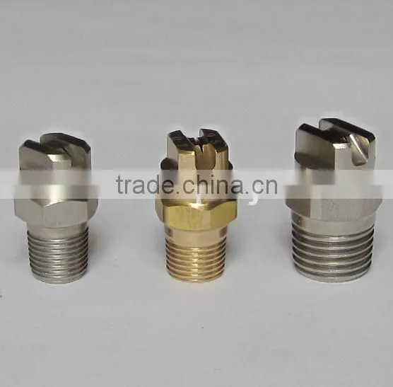 Stainless steel hvv flat fan spraying nozzles
