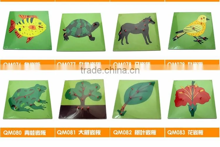 kindergarten teaching AIDS wooden educational toys montessori furniture