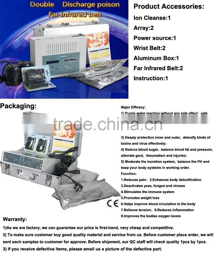 Detox foot spa basin/detox foot spa array machine factory price