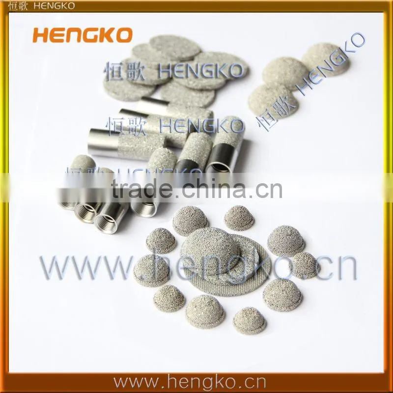 Reusable Resists High Temperature Microns Porous Mesh Powder Sintering Metal Filter Cartridge