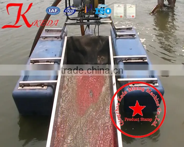 Factory Price Good Quality Large Size Sea Small Gold Dredger