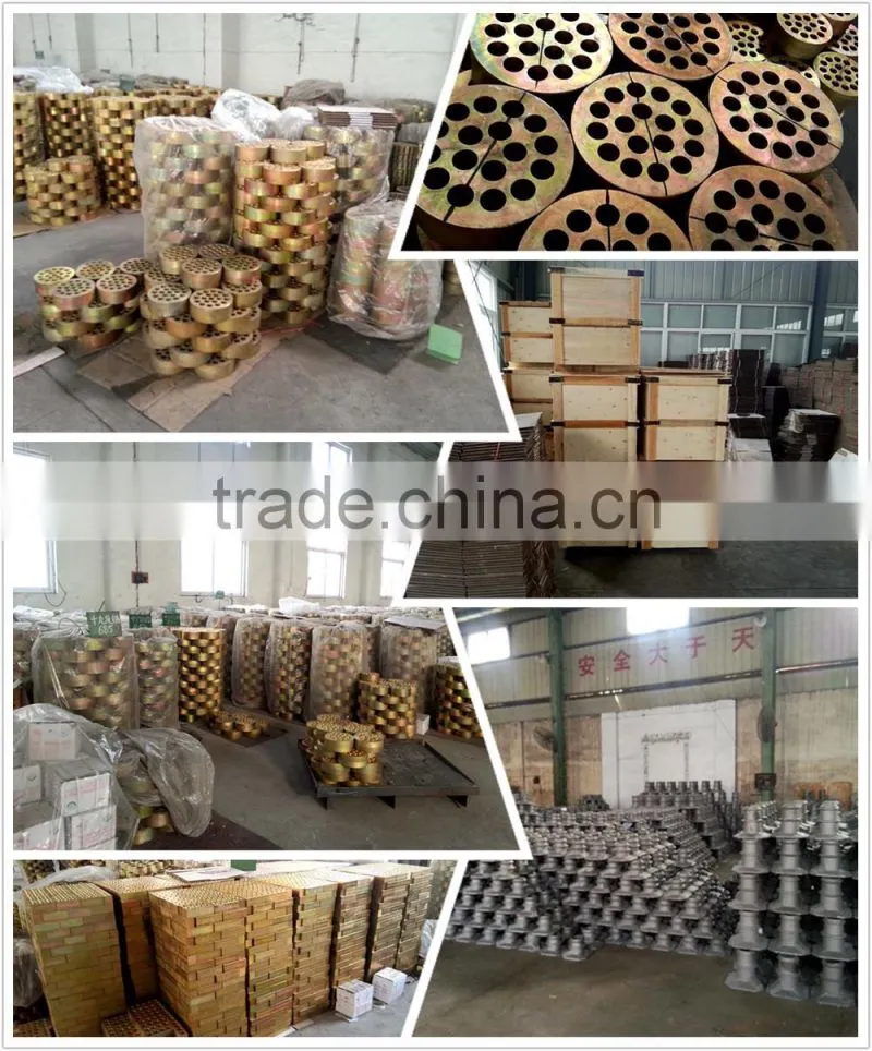 Multi Hole Wedge Cast Steel Anchor System