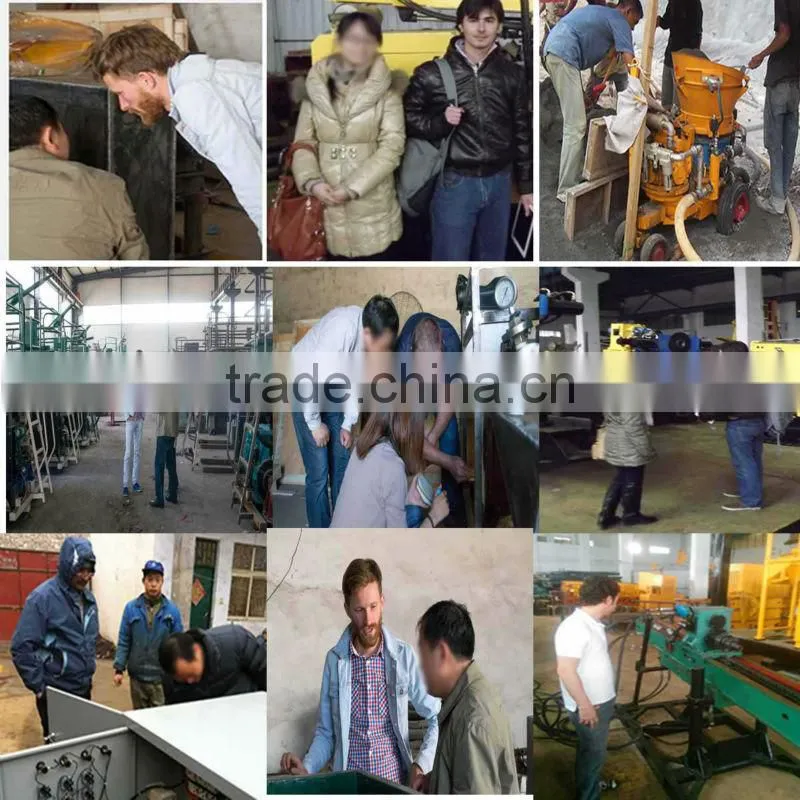 GZ9D ISO CE supplier diesel engine widely used shotcrete machine