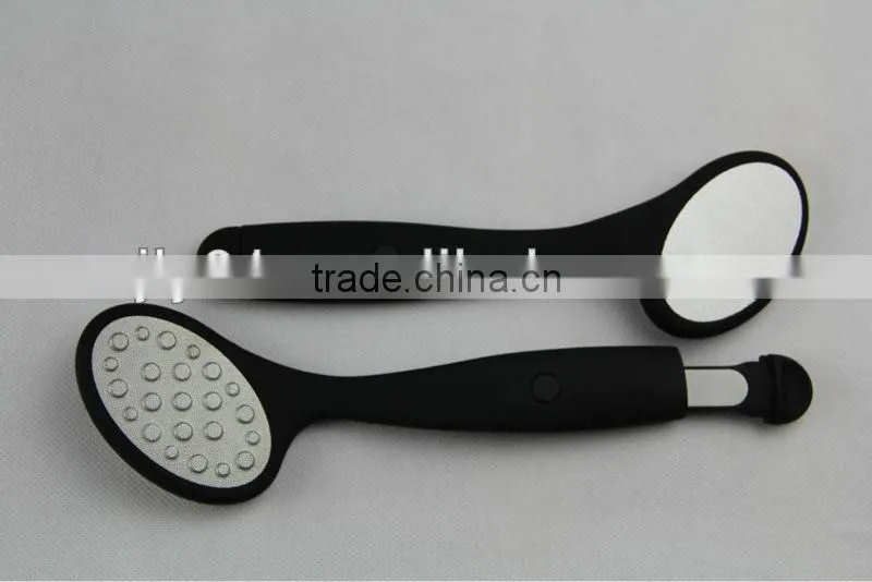 Foot Pumice Stone Callus Brush Pedicure Scrub Exfoliate Remover Tool