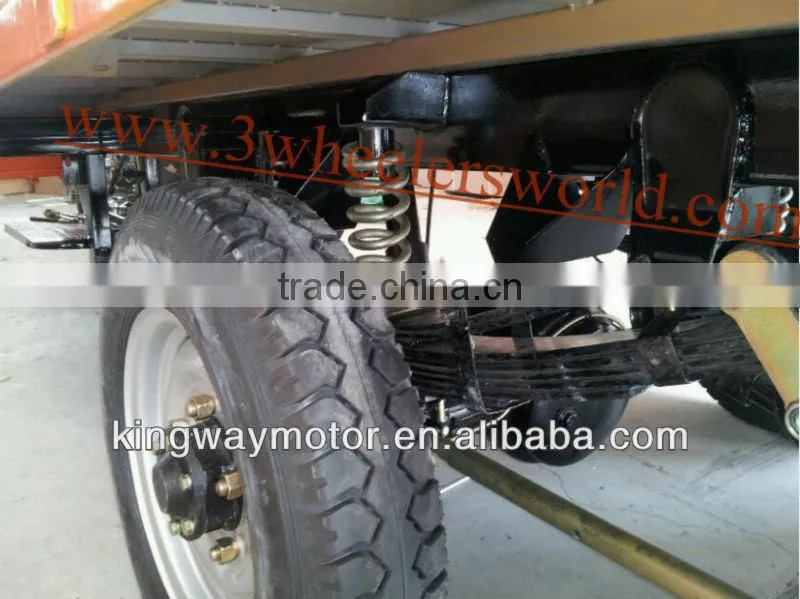 China 2014 new design load 3 ton cargo tricycle with seven big wheels for adults/ go kart diesel / surplus trucks