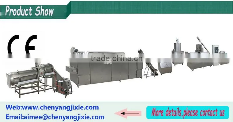 2016 new equipment fully automatic child snack food processing line /snack food manufacturing with high quality