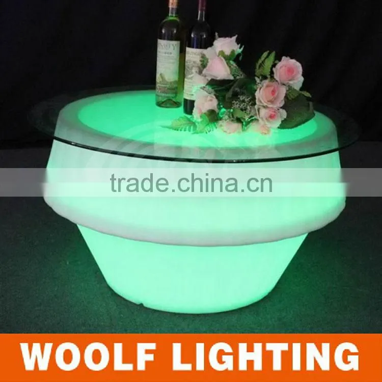 Indoor and Outdoor Fashionable Party Events Flashing Voluminous Brightsome LED Glowing Furniture