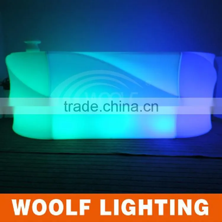 2015 New Design Texture Illuminated LED Light Bar Counter Group