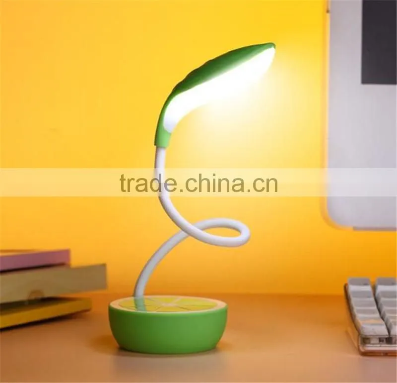 CT-746 Lemon Lamp LED eye protection desk lamp Foldable study lamp USB Rechargeable Lamps Night lamp