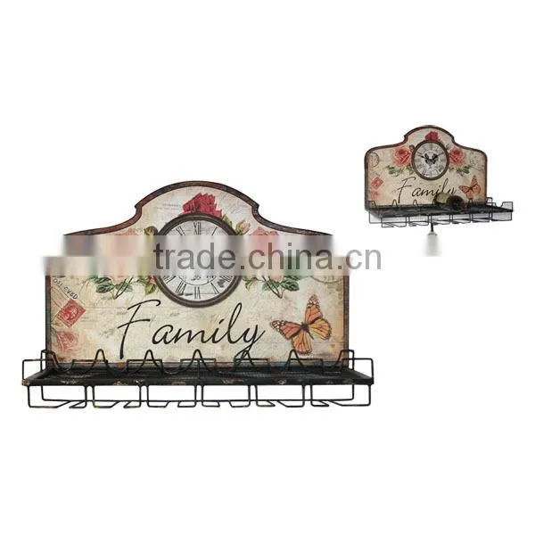 Metal Decorative Wine Rack Wine Bottle Holder Wholesale Table Wine Rack