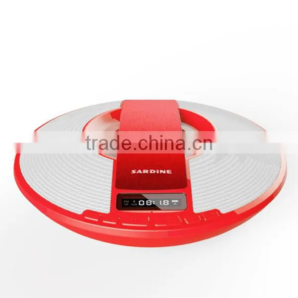 Cool Design UFO Shape High Quality Mini Bluetooth Speaker TF Card & USB Disk & FM Multi-function Mini BT Speaker