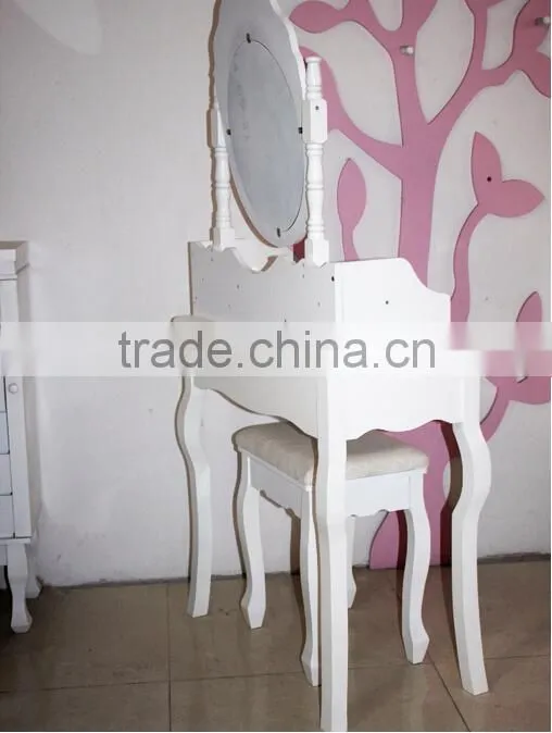 Wooden Dressing Table for Bedroom, Wooden Dresser Set, Bedroom Furniture