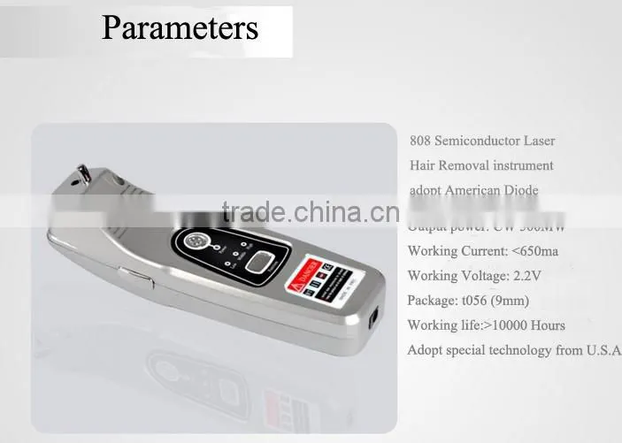 2014 NEW NO!NO! Personal Beauty Care Laser American Diode Hair Removal for Lady