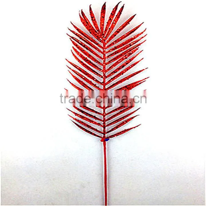 custom wholesale christmas decoration artificial palm tree leaves