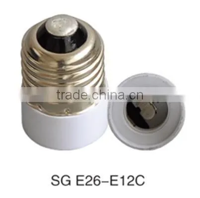 plastic converter E26-E12S lampholder adaptor
