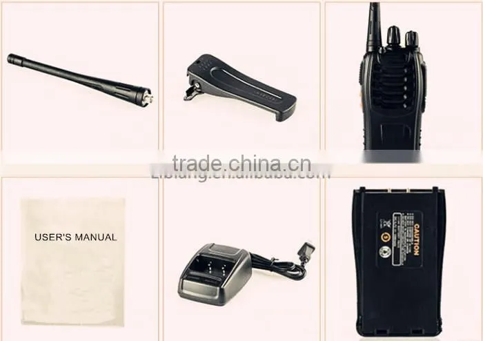 Energy saving wireless interphone with 400-470mhz uhf
