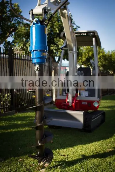 EXCAVATORS 8T TO 15T EARTH DRILLS
